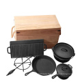 Pre-Seasoned Cast Iron Cookware Sets